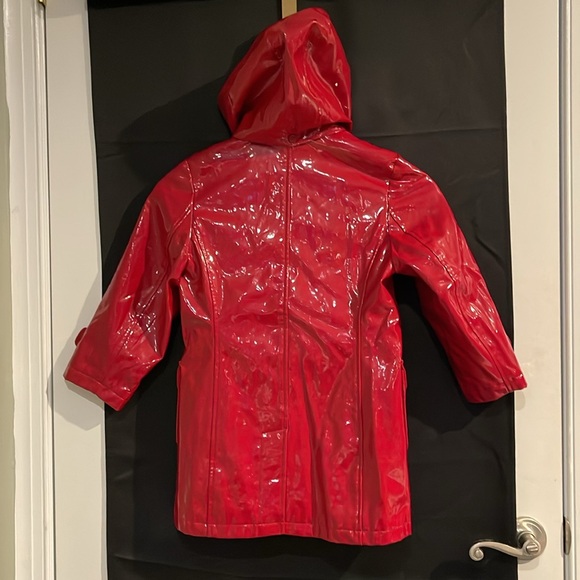 3/$20 The Children's Place Girls Red Raincoat Size S (5/6) - Picture 5 of 11